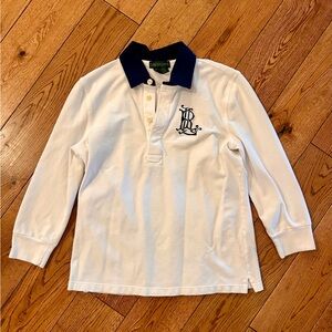 Vintage Classic Preppy Lauren Jeans Company Monogram Shirt -  Women’s Medium